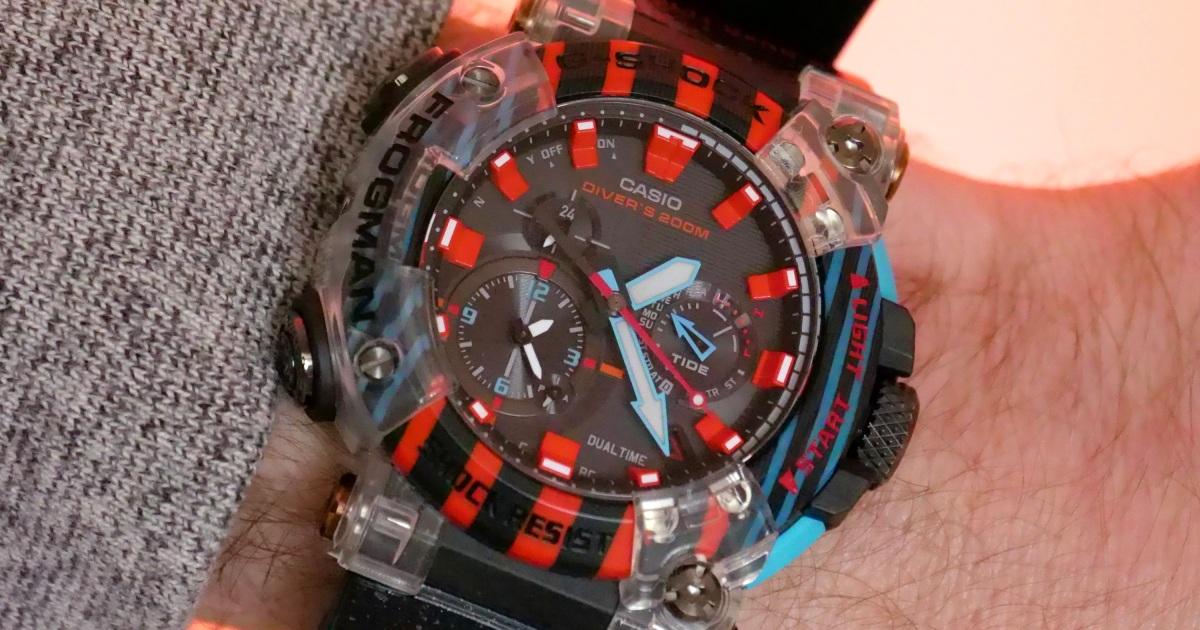G-Shock’s latest watch turned my wrist into a poisonous frog