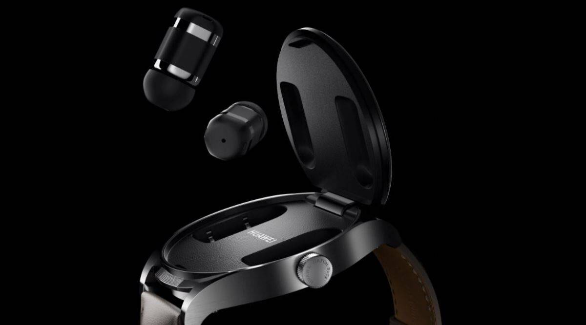 Huawei Watch Buds is a smartwatch with wireless earbuds inside