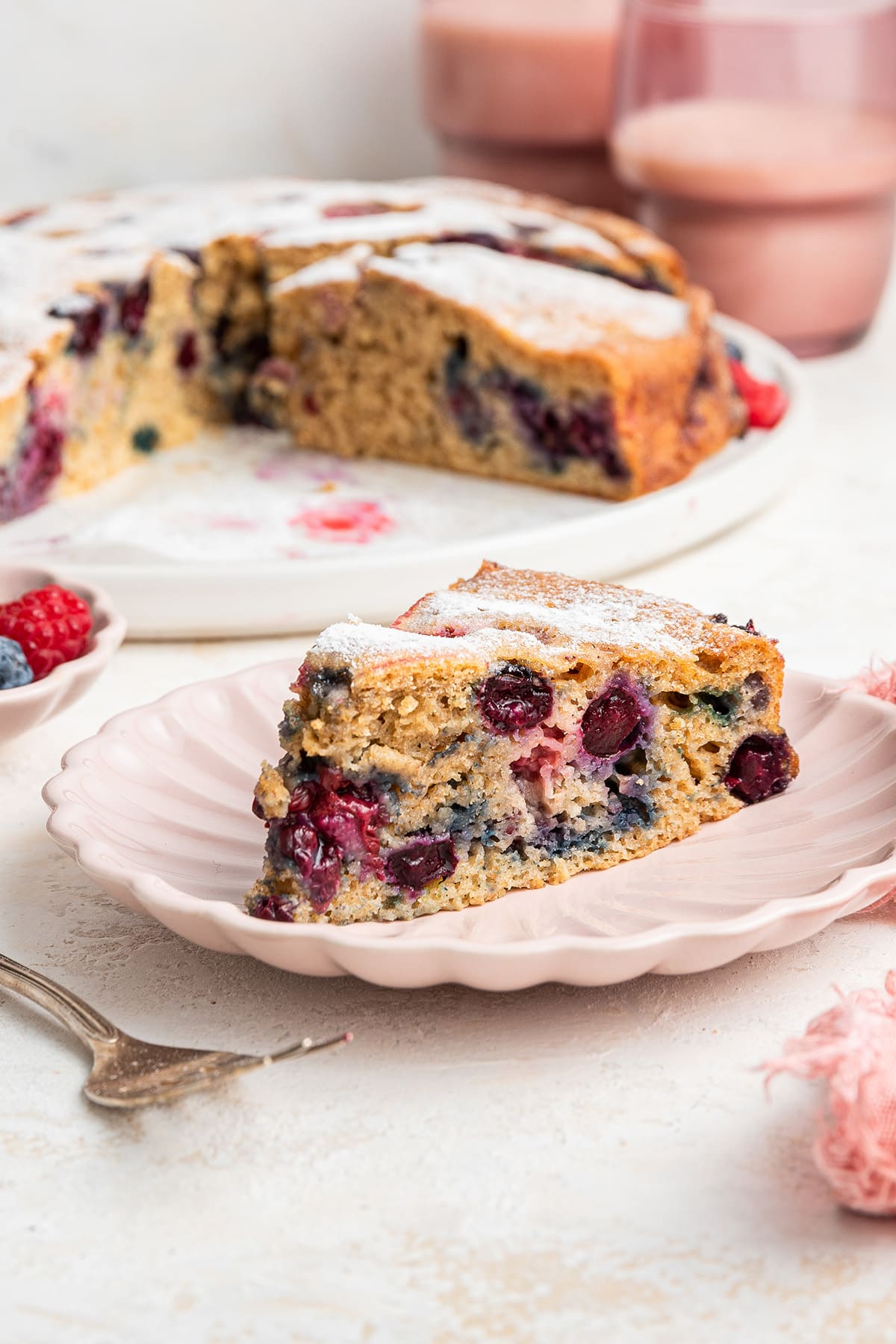 Easy Berry Cake – Eating Bird Food