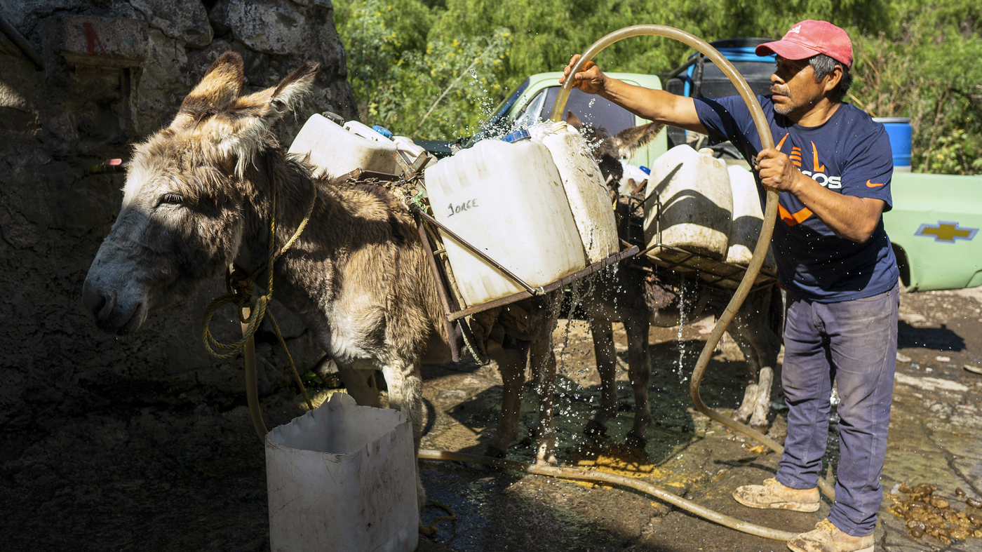 U.N. report finds 1 in 4 people don’t have access to clean drinking water : NPR