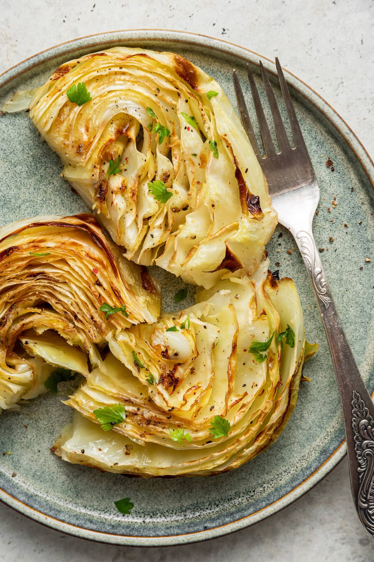 Roasted Cabbage – Eating Bird Food