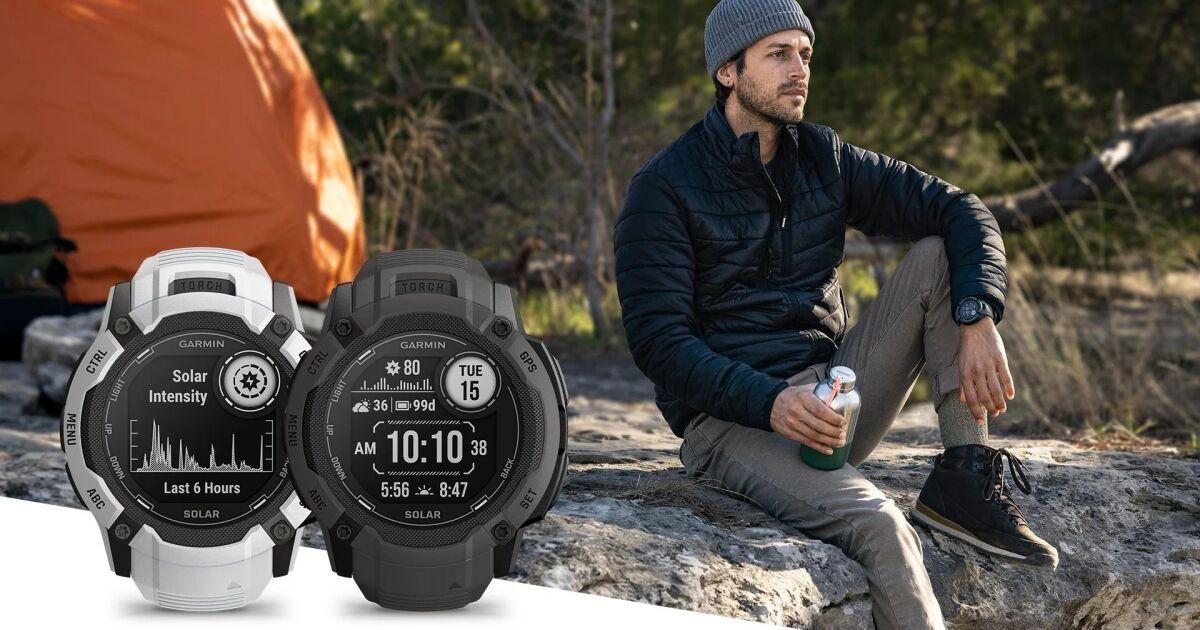 Garmin’s latest smartwatch boasts unlimited battery and built-in flashlight