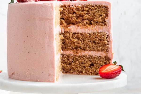Easy Strawberry Cake – Eating Bird Food