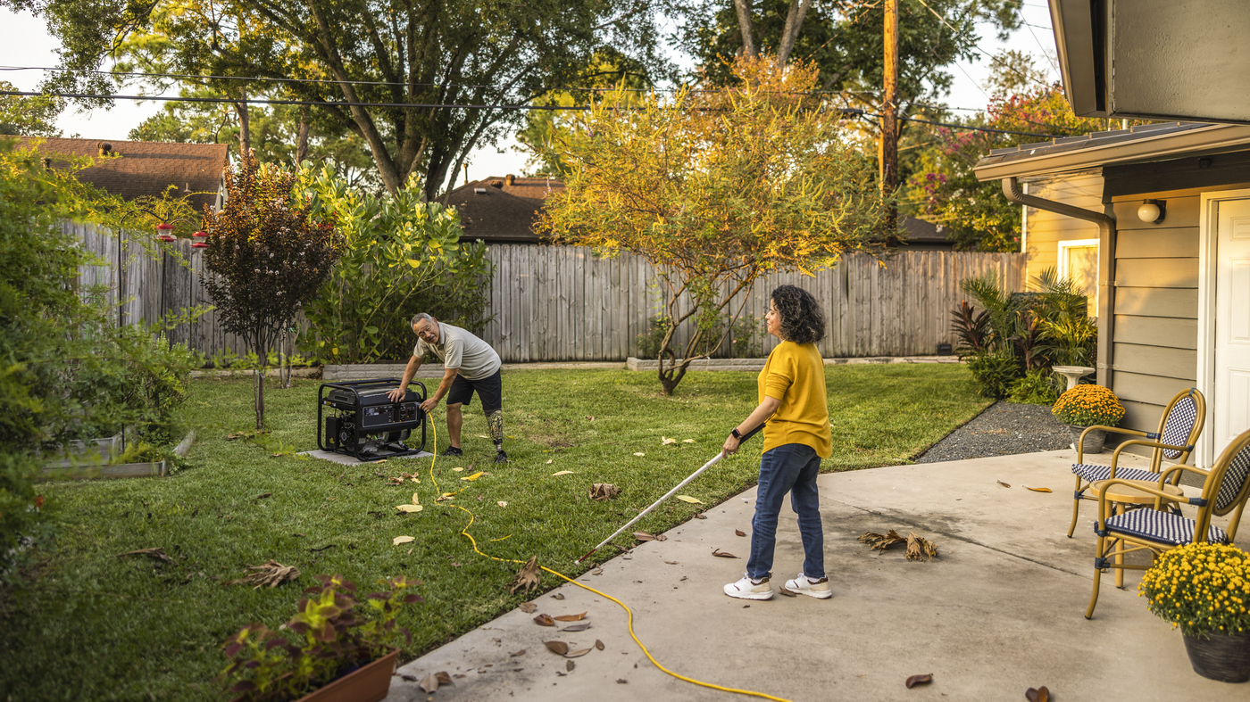 CPSC stock photos show people with disabilities using home safety devices : NPR