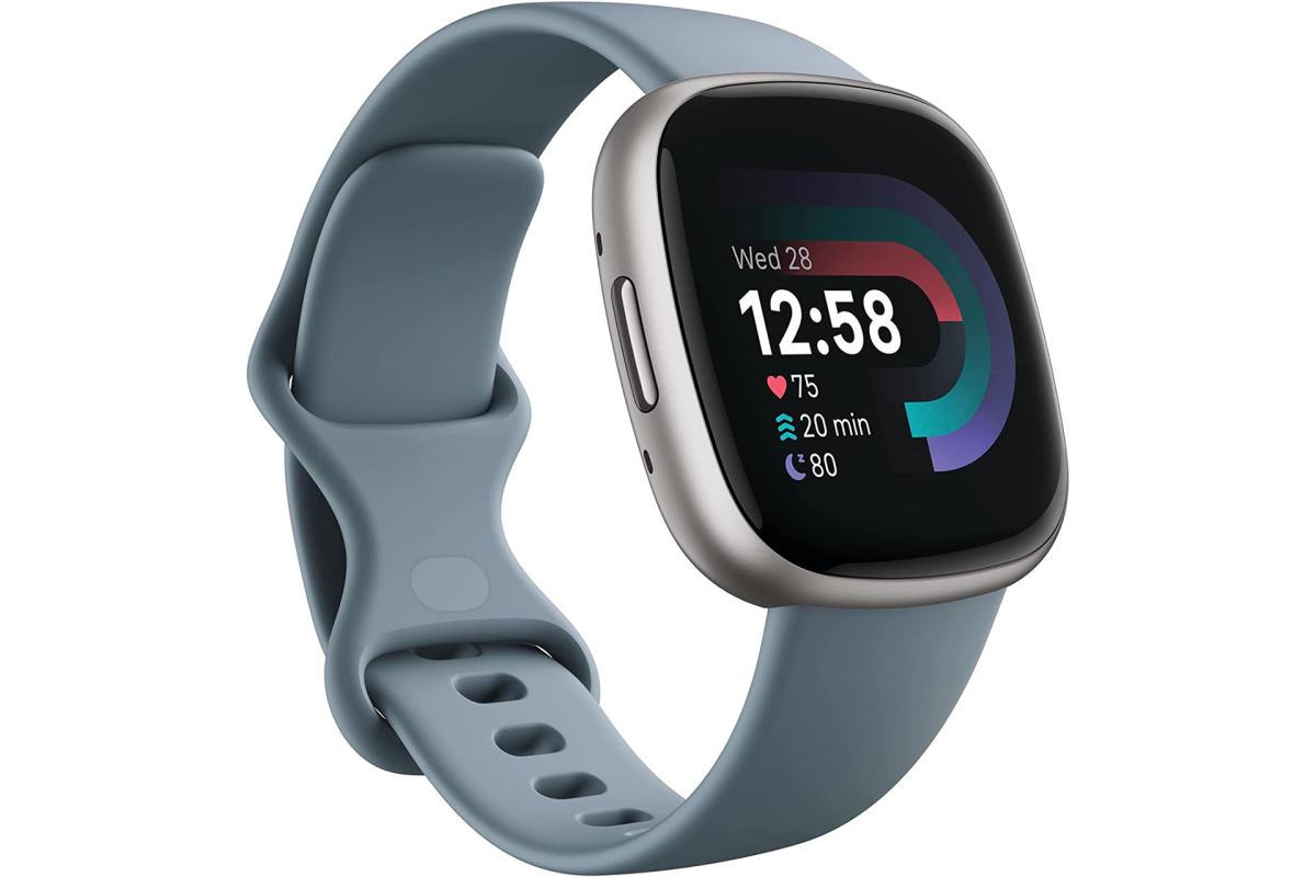 The Fitbit Versa 4 smartwatch is down to just $160