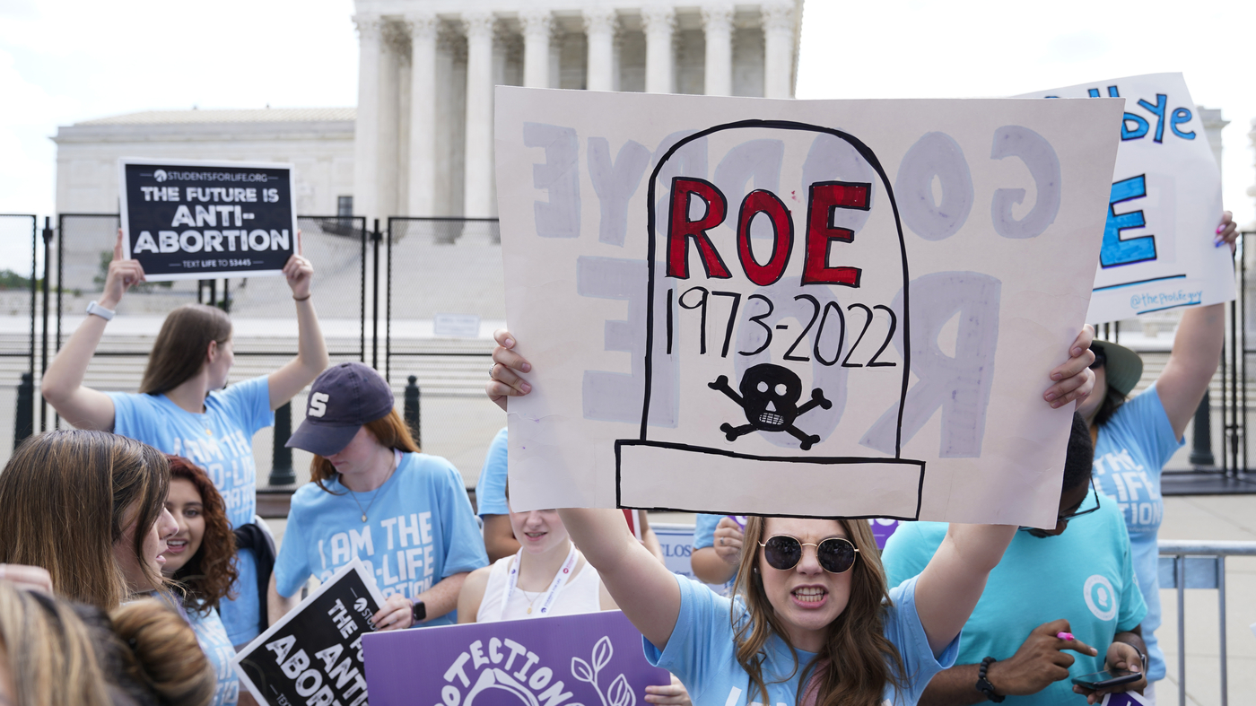 The fall of Roe and the constitutional right to abortion has led to chaos : NPR