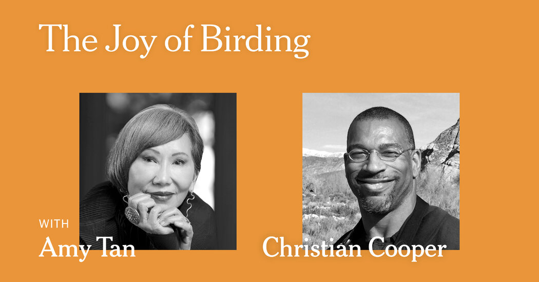 Christian Cooper and Amy Tan on How Birding Brings Them Joy: a Live Celebration