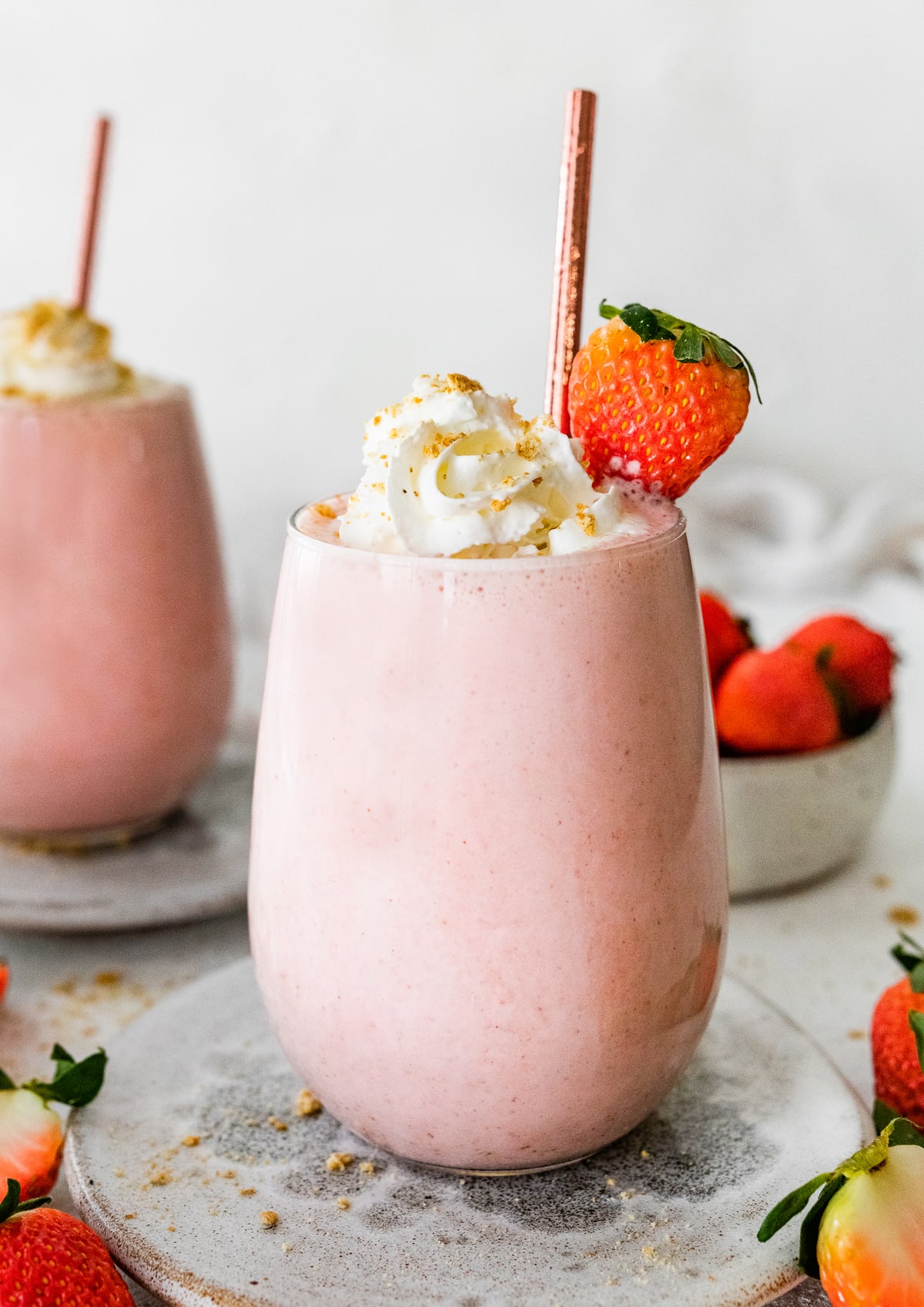 Strawberry Cheesecake Smoothie – Eating Bird Food