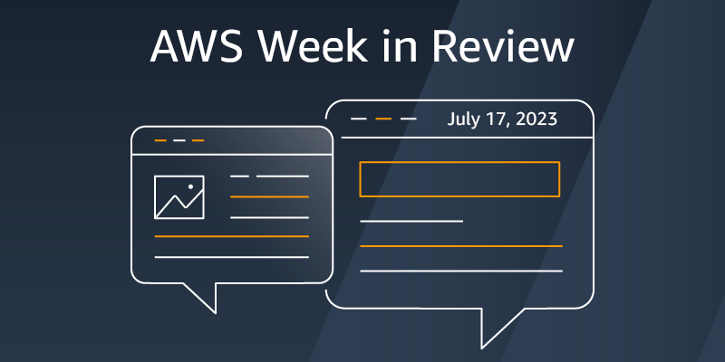 AWS Week in Review – Updates on Amazon FSx for NetApp ONTAP, AWS Lambda, eksctl, Karpetner, and More – July 17, 2023
