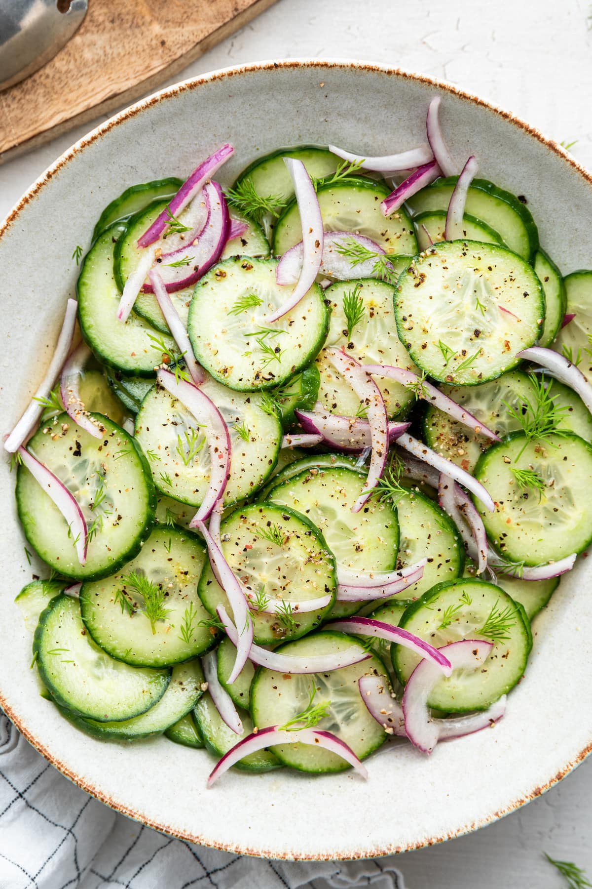 Easy Cucumber Salad – Eating Bird Food