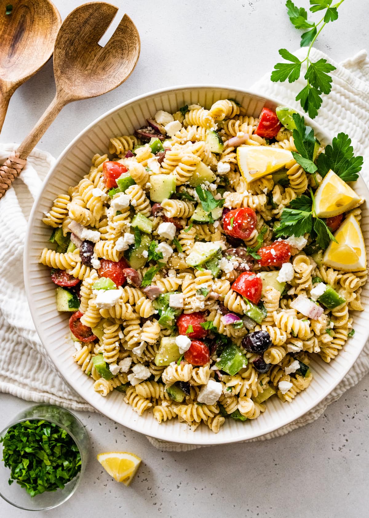 Greek Pasta Salad – Eating Bird Food