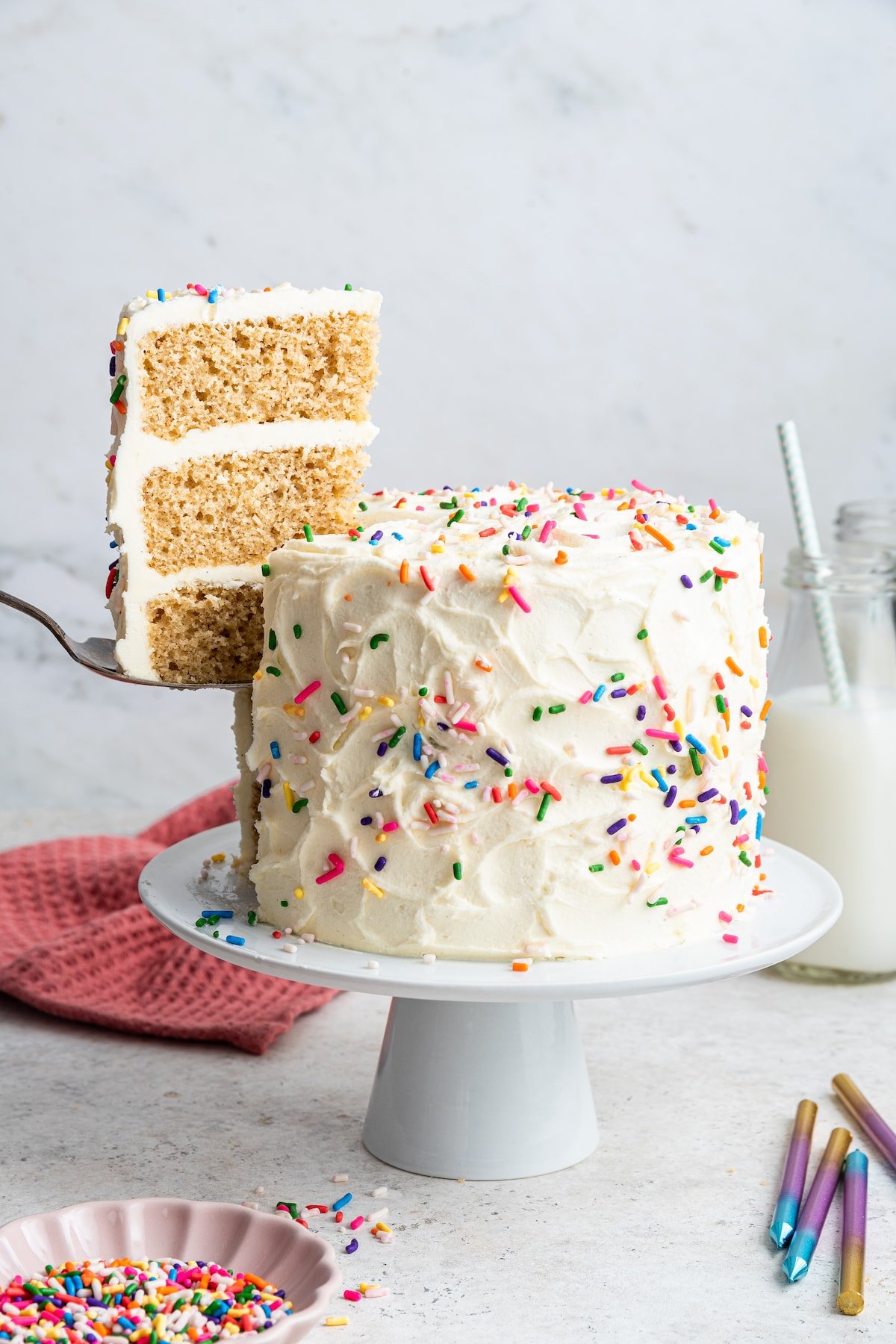 Healthy Vanilla Cake – Eating Bird Food