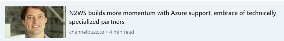 N2WS Builds A lot more Momentum as it Broadens into Azure System Aid and Specialized Partnerships