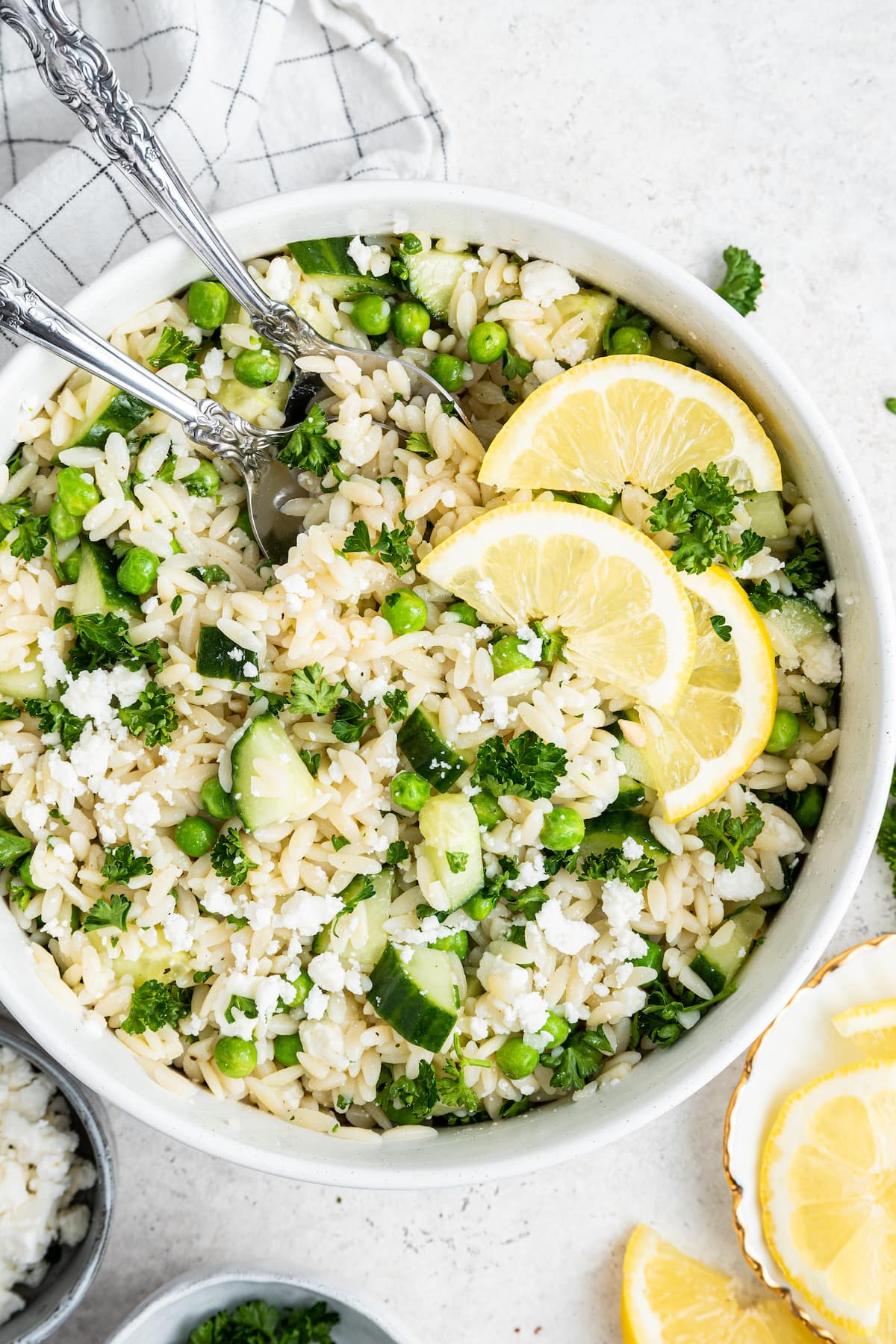 Lemon Orzo Salad – Eating Bird Food