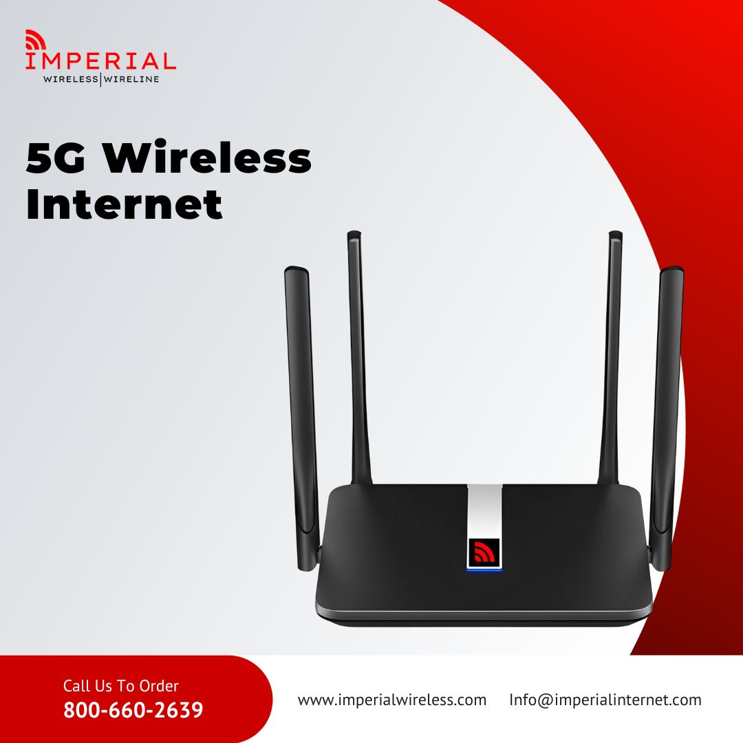 Join The New Trend by Connecting with 5G Wireless Internet
