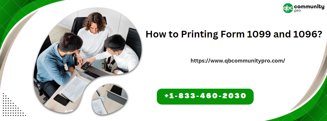 How to Printing Form 1099 and 1096?
