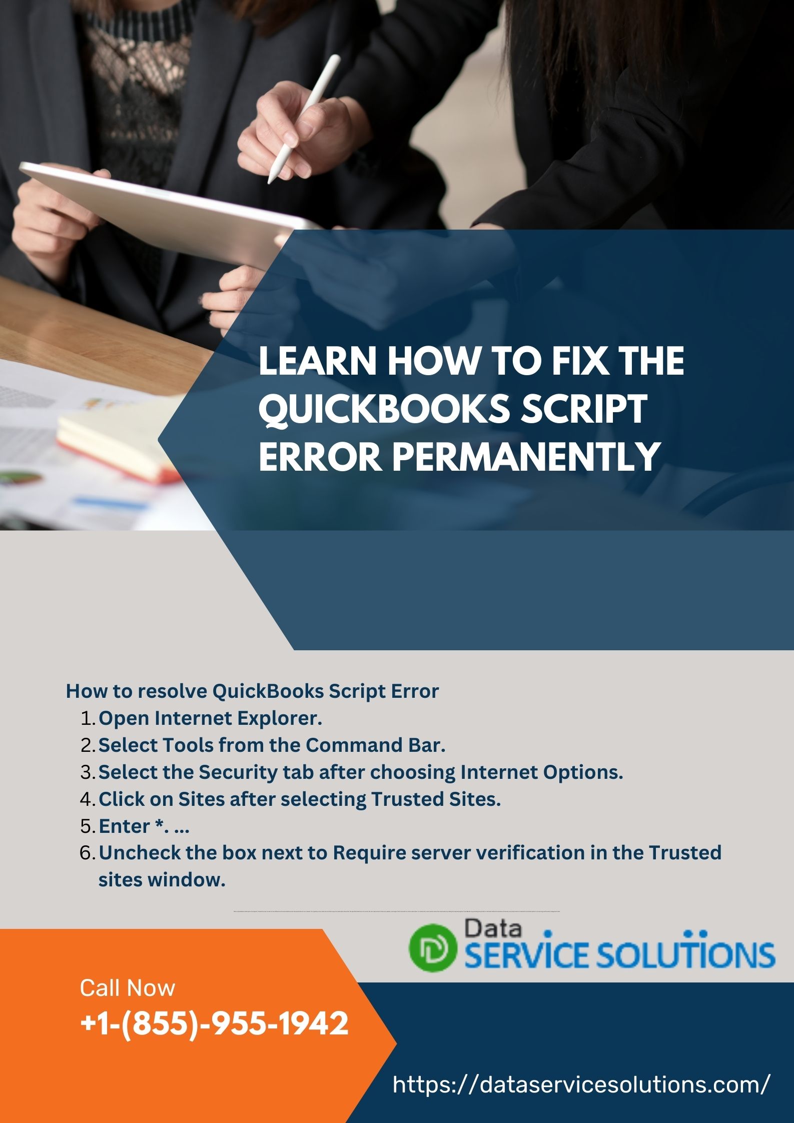 Learn How to Fix the QuickBooks Script Error Permanently