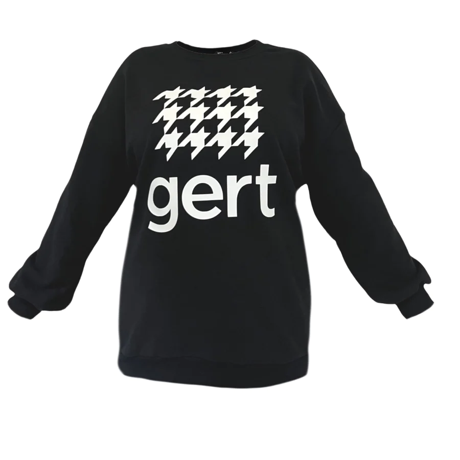 Embrace Comfort and Style: The Oversized Gert Houndstooth Pullover
