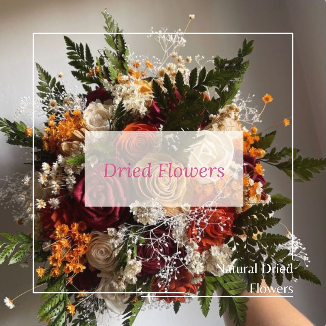 What can Dried Flowers be used for?