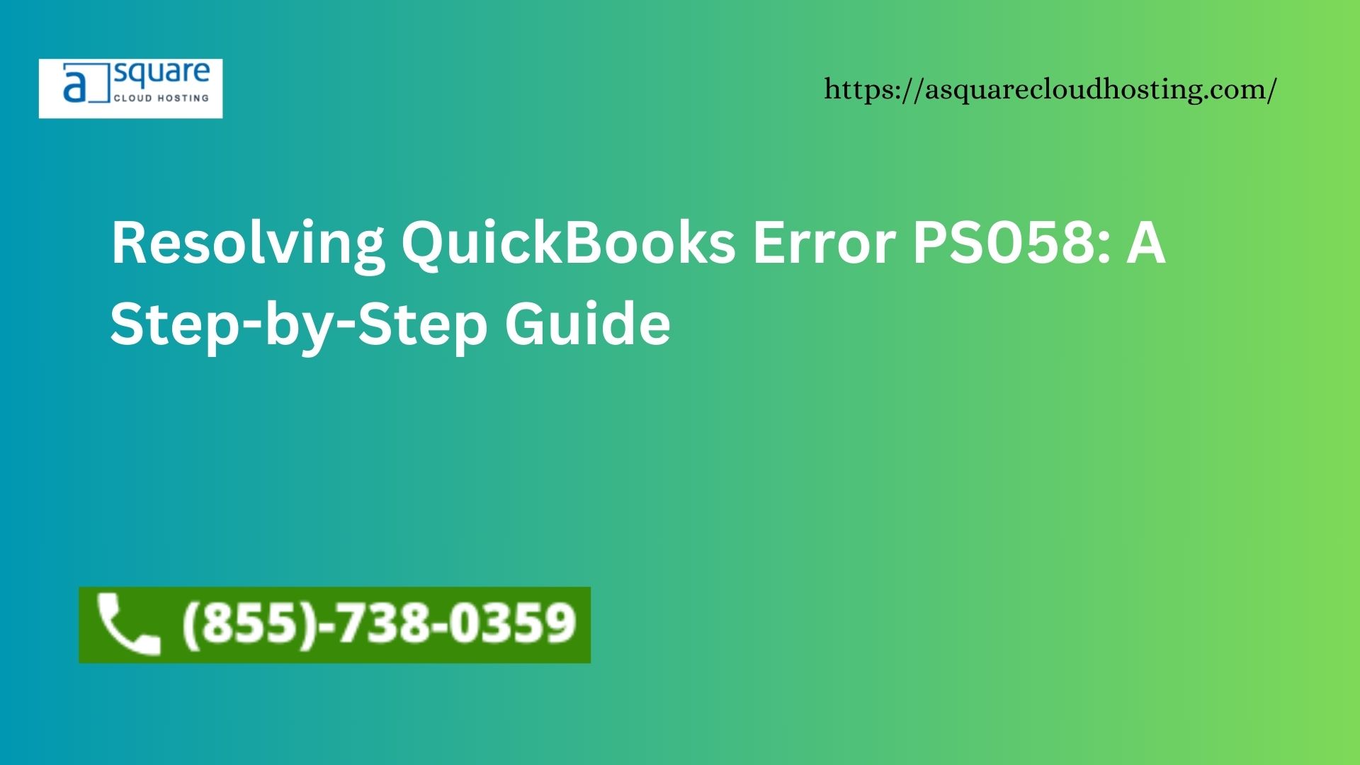 Resolving QuickBooks Error PS058: A Step-by-Step Guide