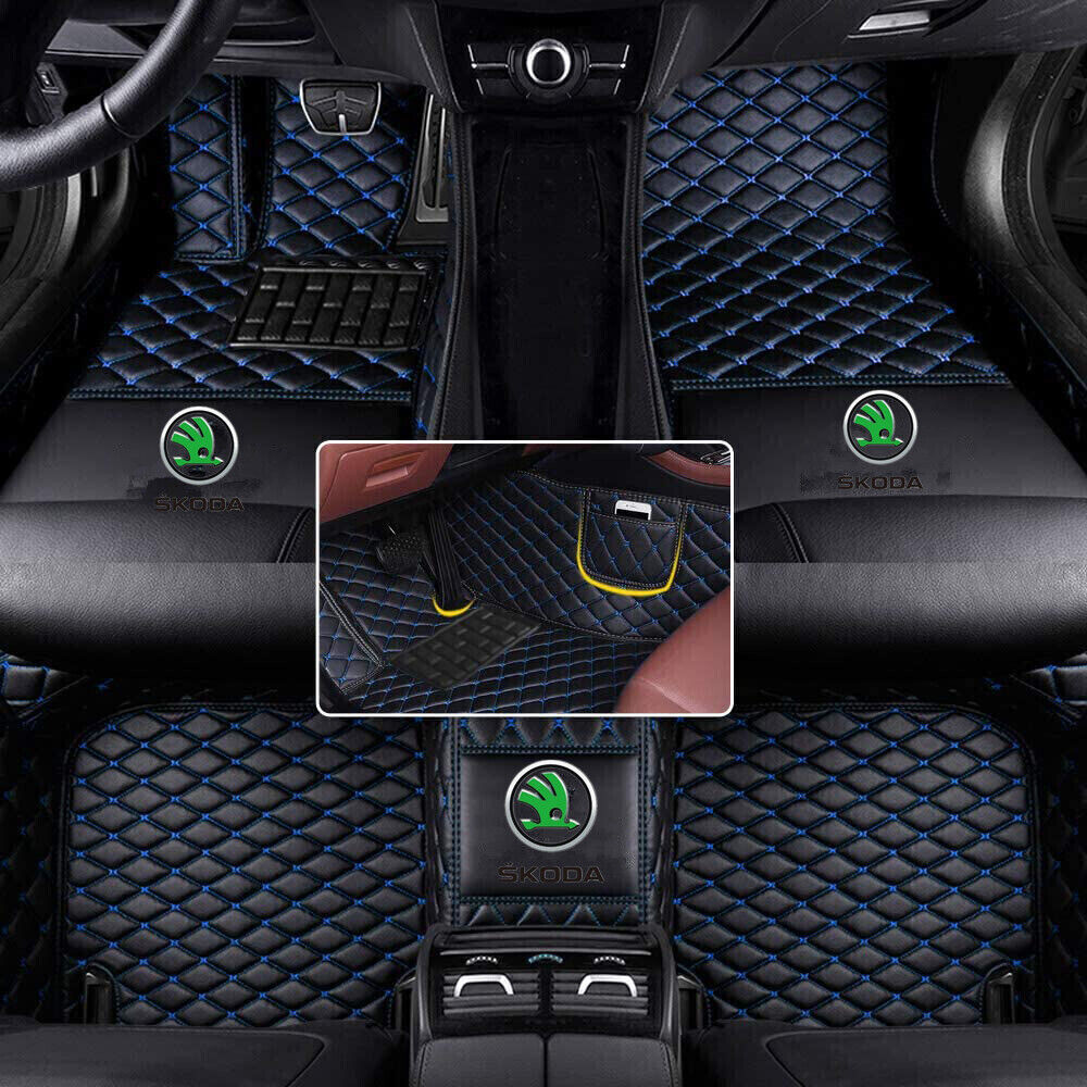 “Step into luxury and protection with Simply Car Mats’ premium range of tailored Skoda car mats, where style meets functionality in every drive.”