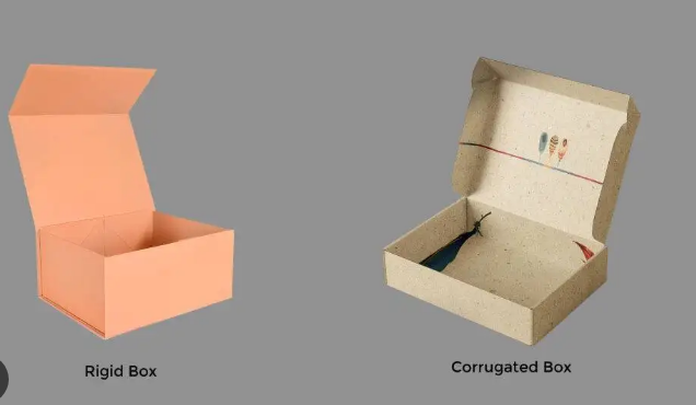 Do you buy custom rigid boxes or corrugated boxes?